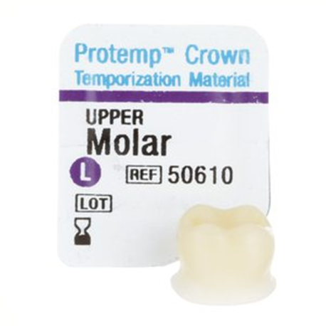 3M Protemp™ Crown Temporization Material Refills Molar Upper Small